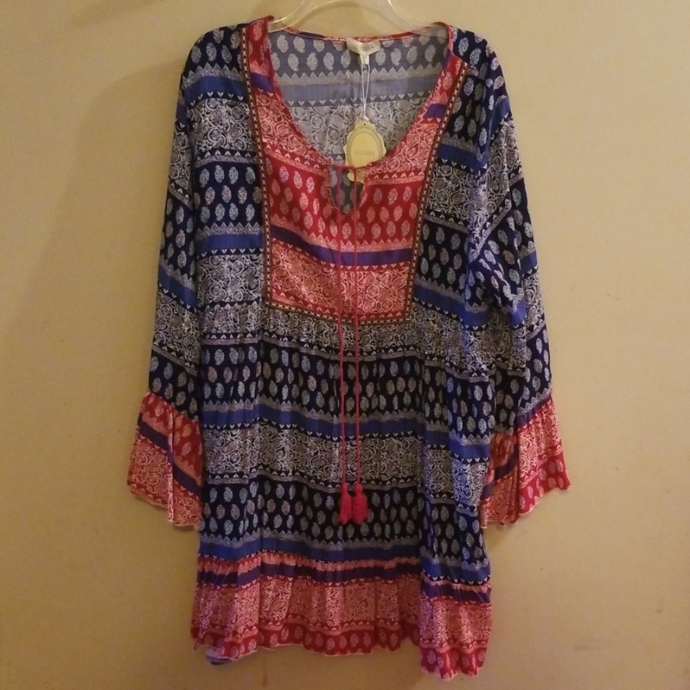 Boho style tunic or dress sz 3x